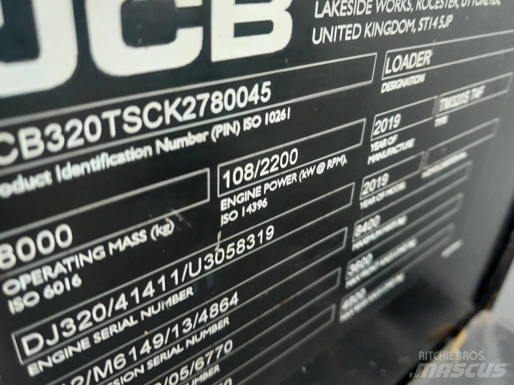 JCB TM 320 S Teleskopické nakladače pre poľnohospodárstvo