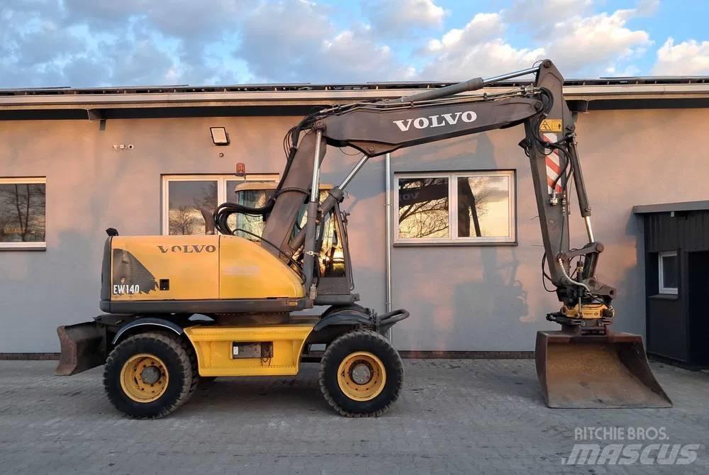 Volvo EW 140 Kolesové rýpadlá