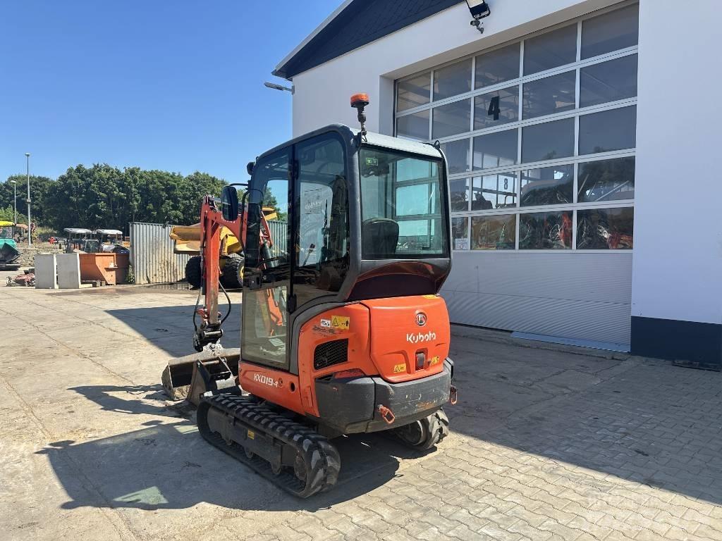 Kubota KX 019-4 Mini rýpadlá < 7t