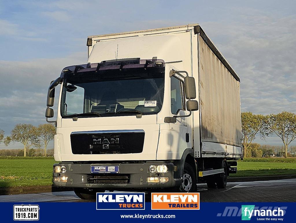 MAN 8.180 TGL Nákladné vozidlá s bočnou zhrnovacou plachtou