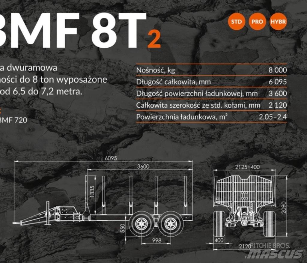 BMF 8T2 650 Lesnícke prívesy