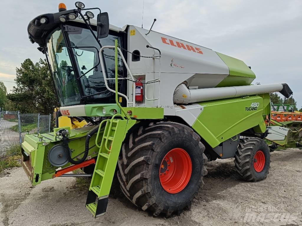CLAAS Tucano 480 Kombinované zberacie stroje