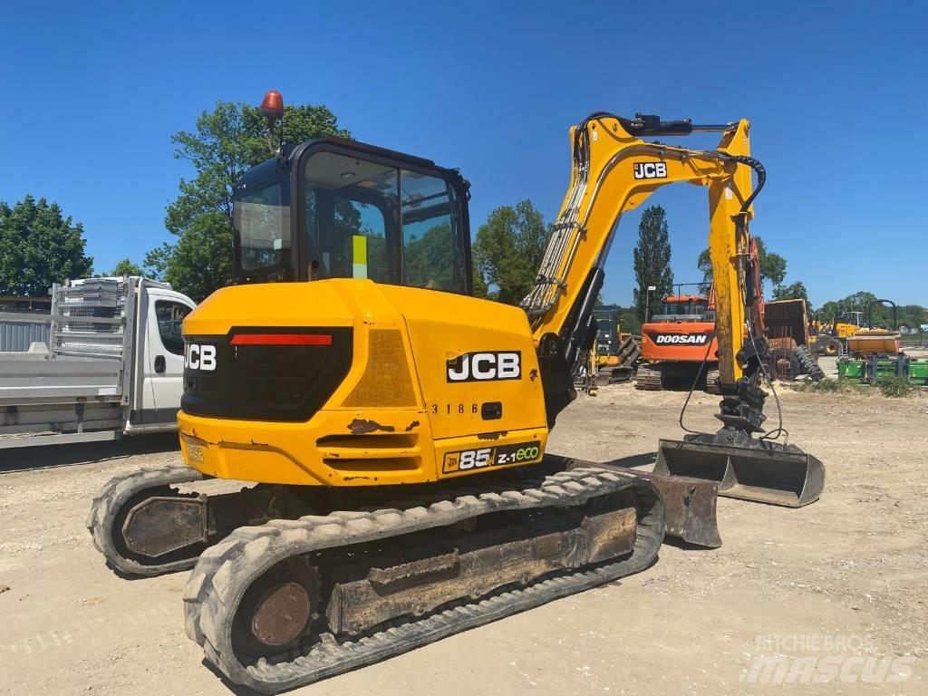 JCB 85 Z-1 Pásové rýpadlá