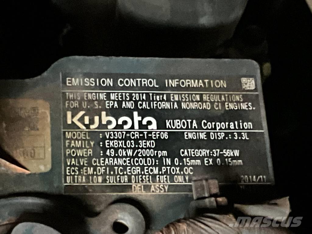 Kubota KX 080-4 Midi rýpadlá 7 t - 12 t