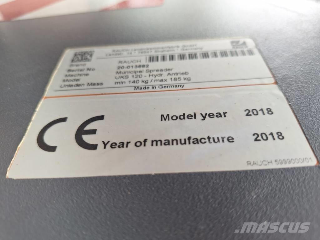 Rauch UKS 120 Posýpače soli a piesku