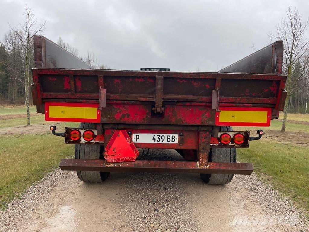 Baastrup 18T Vyklápacie prívesy