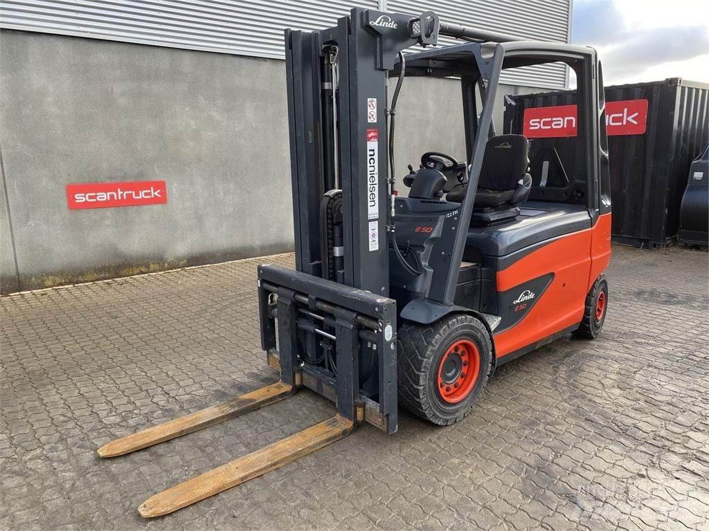 Linde E50 Akumulátorové vozíky