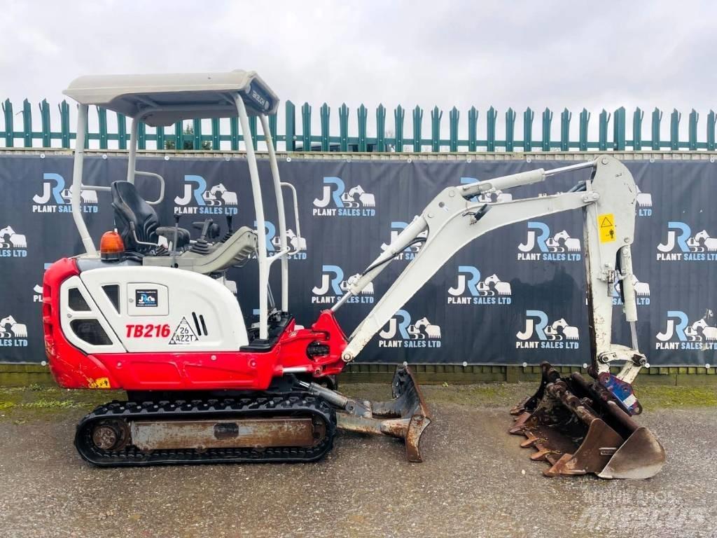 Takeuchi TB 216 Mini rýpadlá < 7t