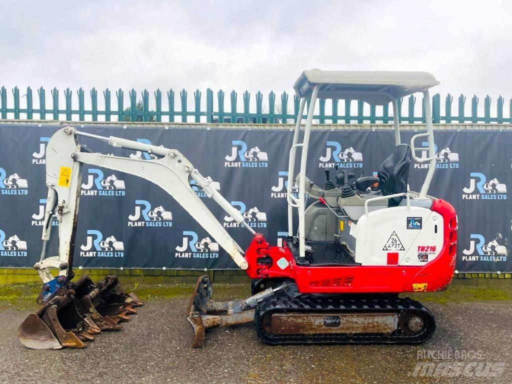 Takeuchi TB 216 Mini rýpadlá < 7t