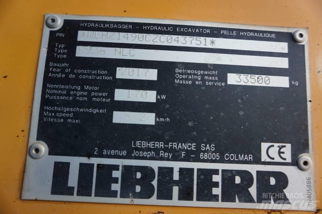 Liebherr R 936 N LC Pásové rýpadlá