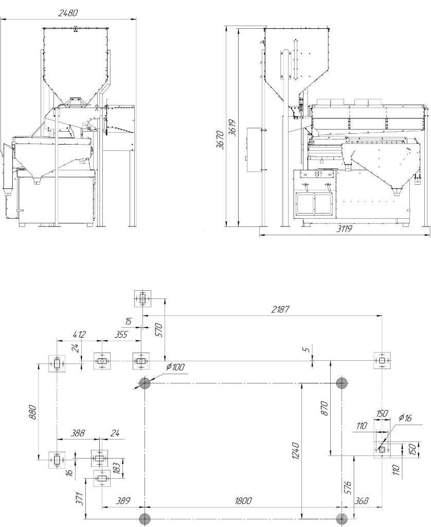  4 GRAIN MVS-5 Triediace zariadenie