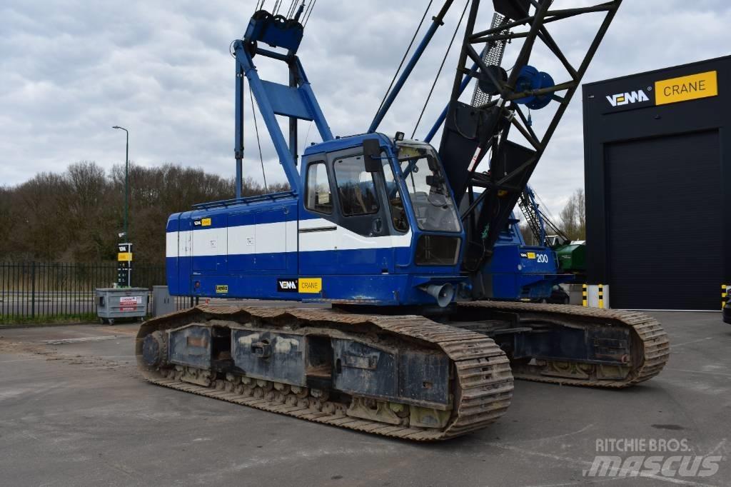 Hitachi SCX700 Pásové žeriavy