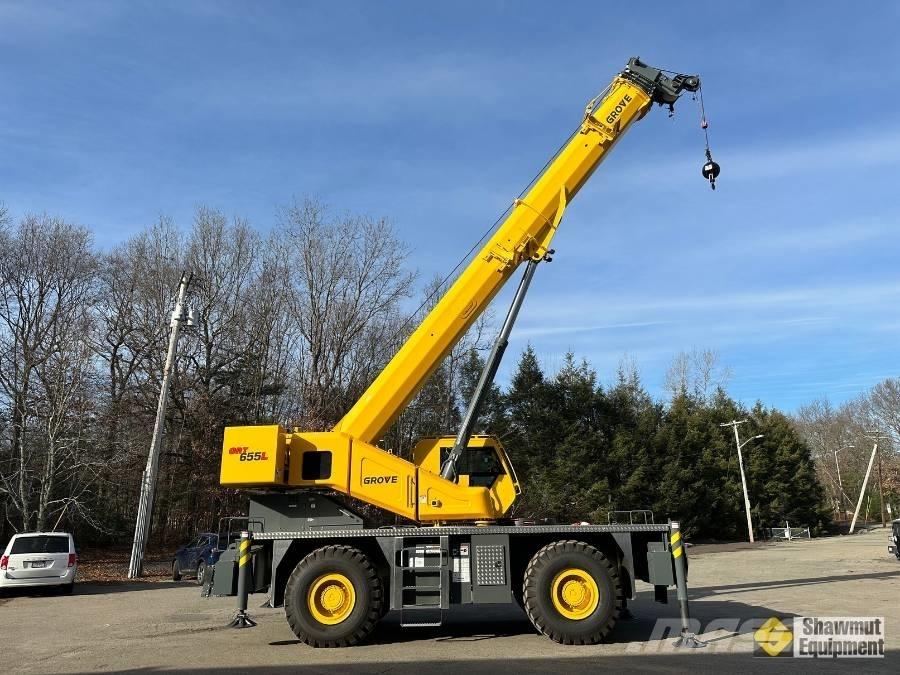 Grove RT 655 Žeriavy pre ťažký terén