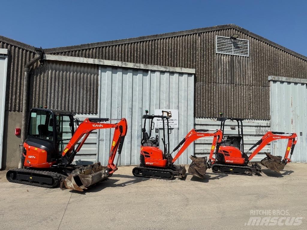 Kubota U 27 Mini rýpadlá < 7t