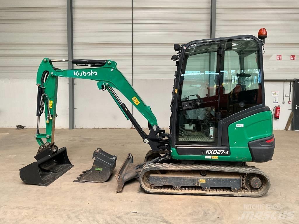 Kubota KX 027-4 Mini rýpadlá < 7t