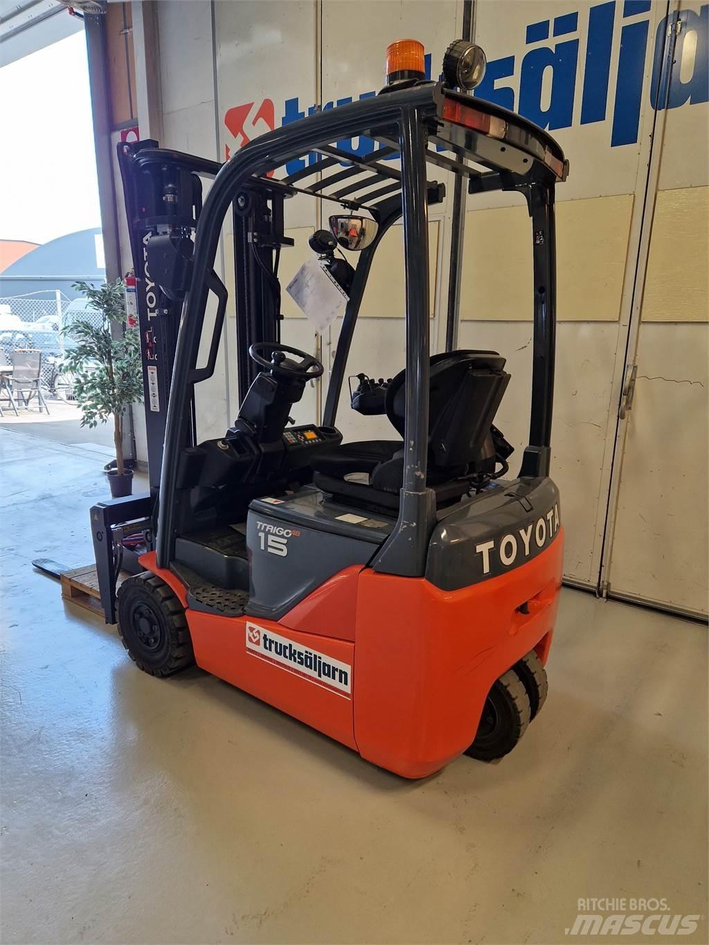 Toyota 8FBE15T Akumulátorové vozíky