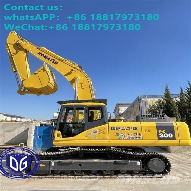 Komatsu PC 300-7 Pásové rýpadlá