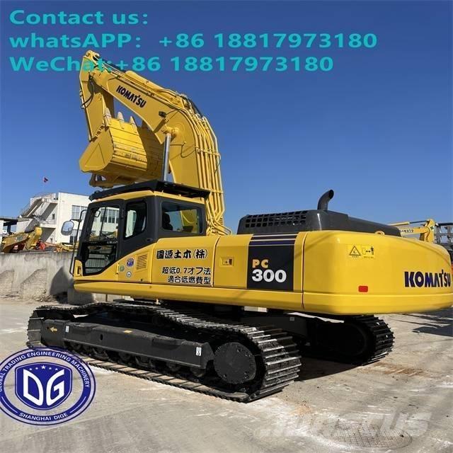 Komatsu PC 300-7 Pásové rýpadlá