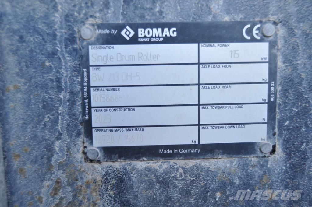 Bomag BW 213 D H-5 Ťahačové valce