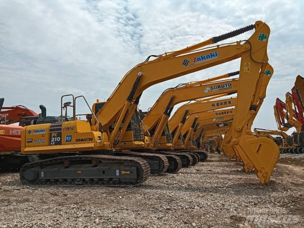 Komatsu PC 210LC Pásové rýpadlá