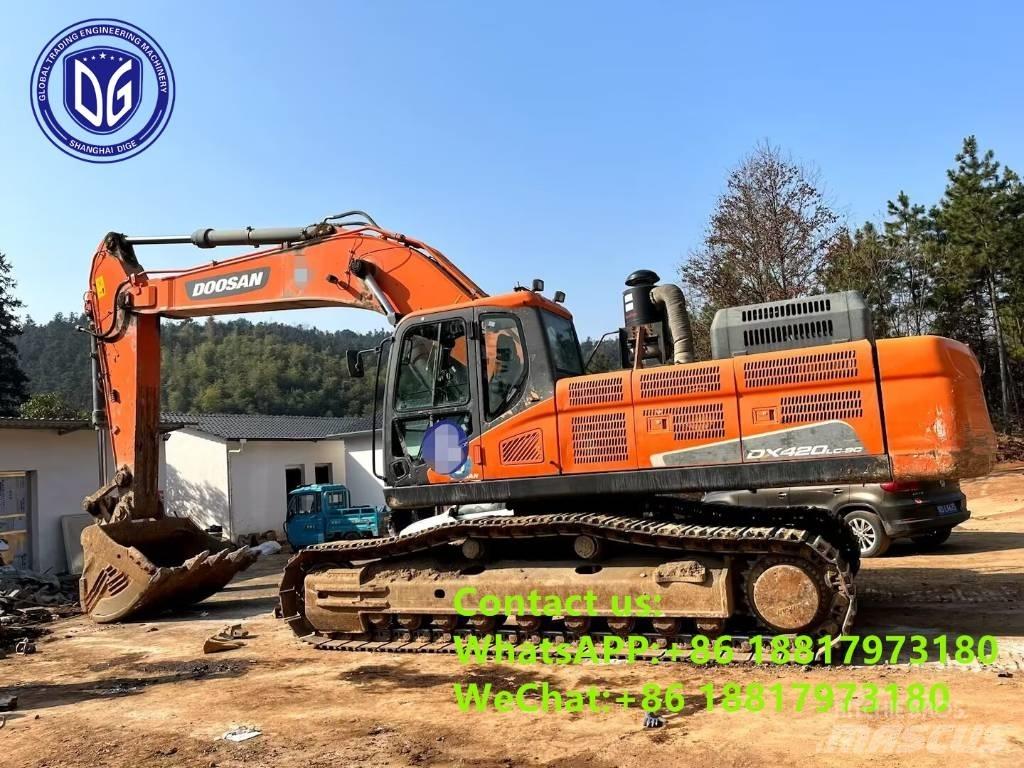 Doosan DX 420 LC Pásové rýpadlá
