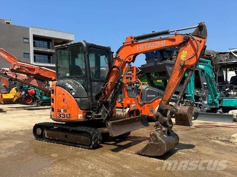 Hitachi ZX 33 U-5 Mini rýpadlá < 7t