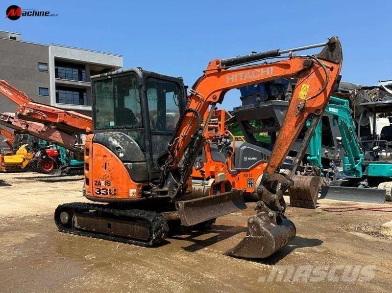 Hitachi ZX 33 U-5 Mini rýpadlá < 7t