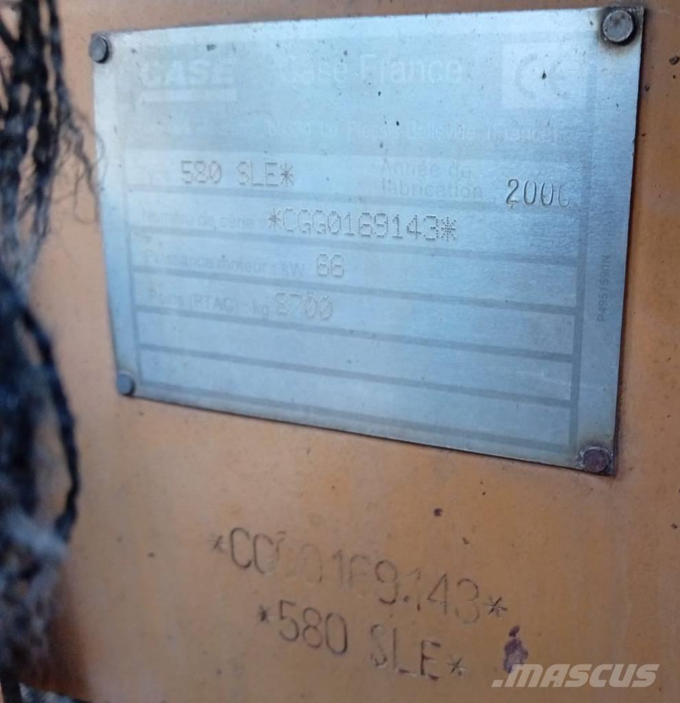 CASE 580 SLE Rýpadlo-nakladače