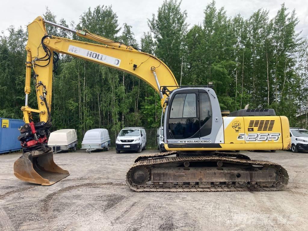 New Holland E 265 LC Pásové rýpadlá