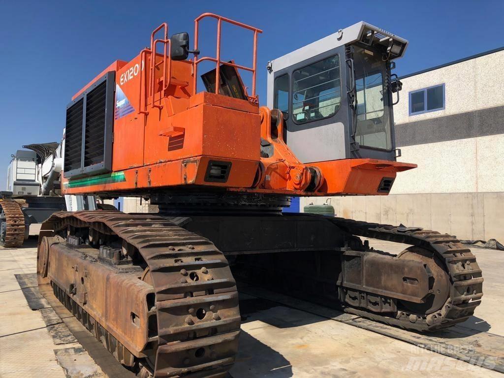 Hitachi EX 1200-5 D Pásové rýpadlá
