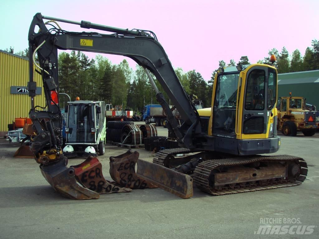 Volvo ECR 88 Midi rýpadlá 7 t - 12 t
