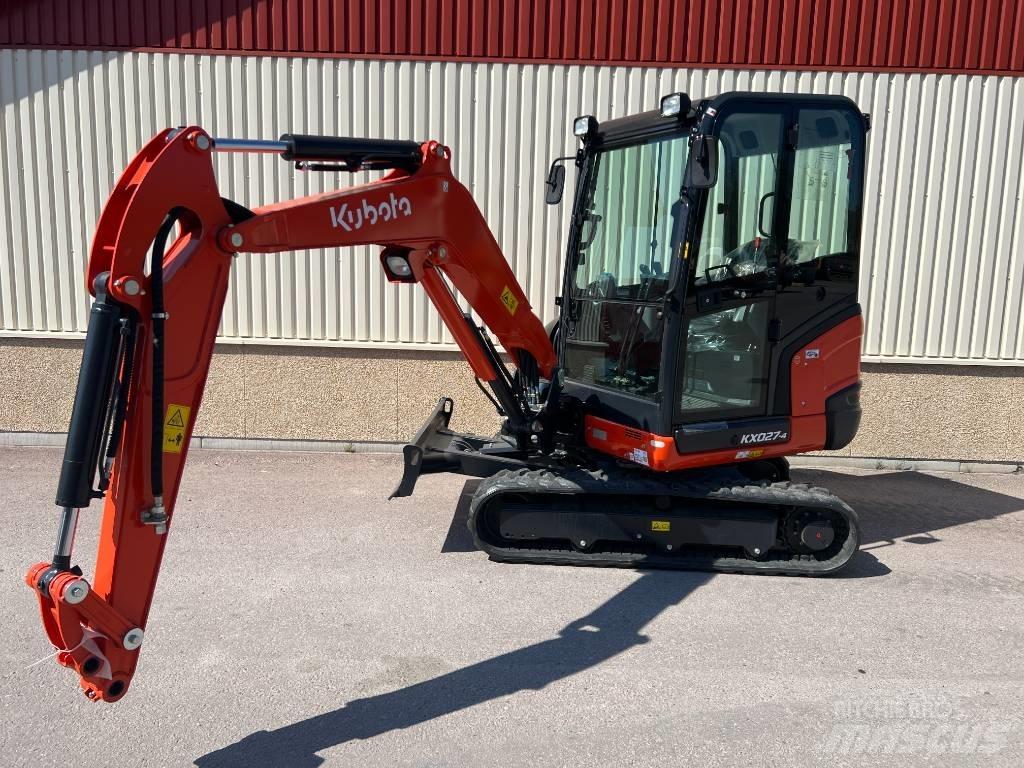 Kubota KX 027-4 Mini rýpadlá < 7t