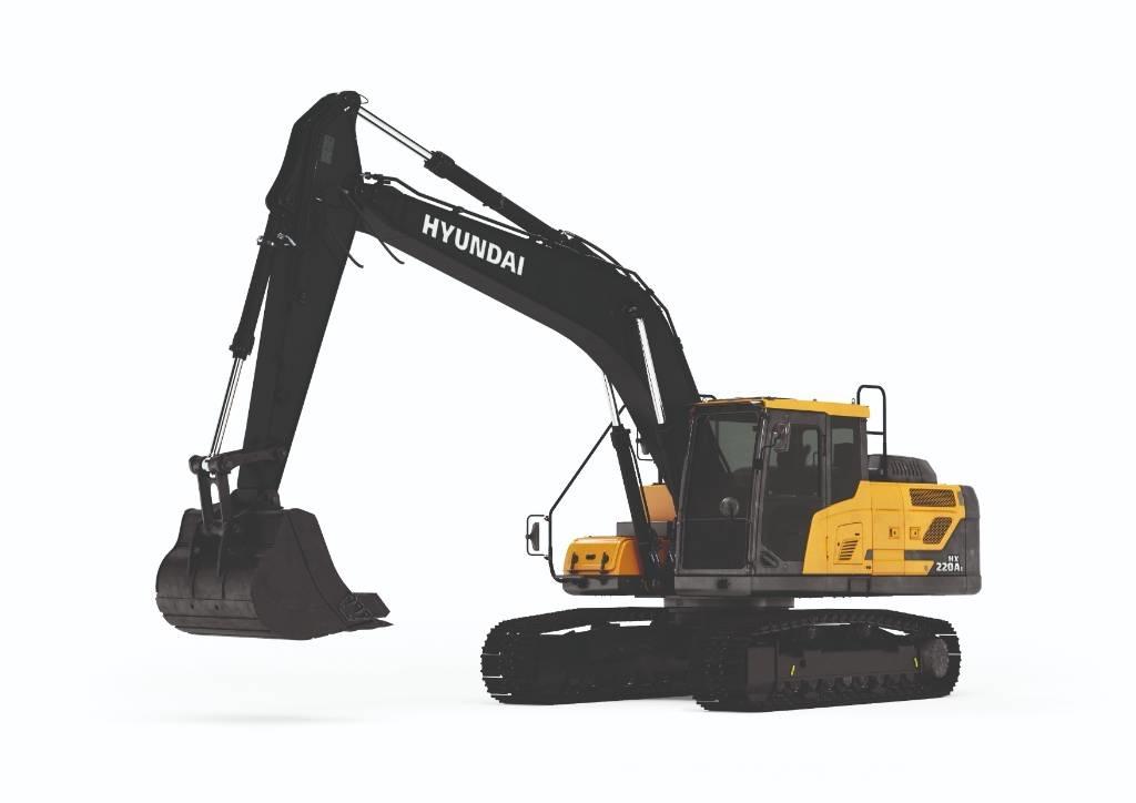 Hyundai HX 220 AL Pásové rýpadlá