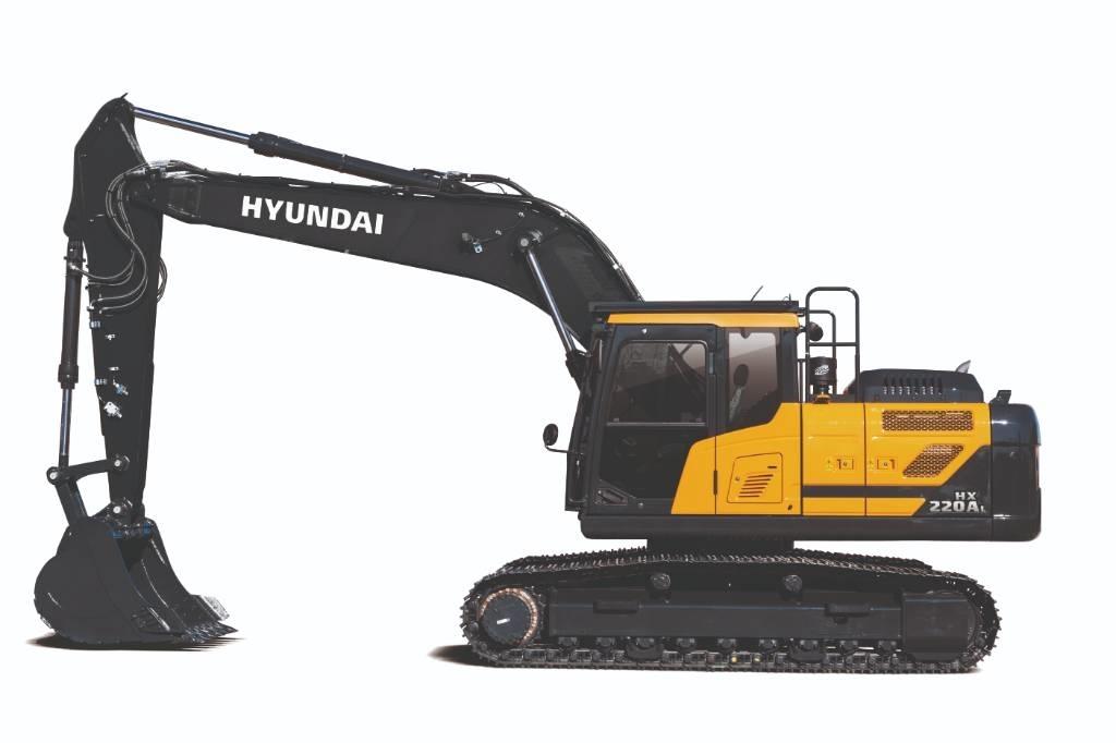 Hyundai HX 220 AL Pásové rýpadlá