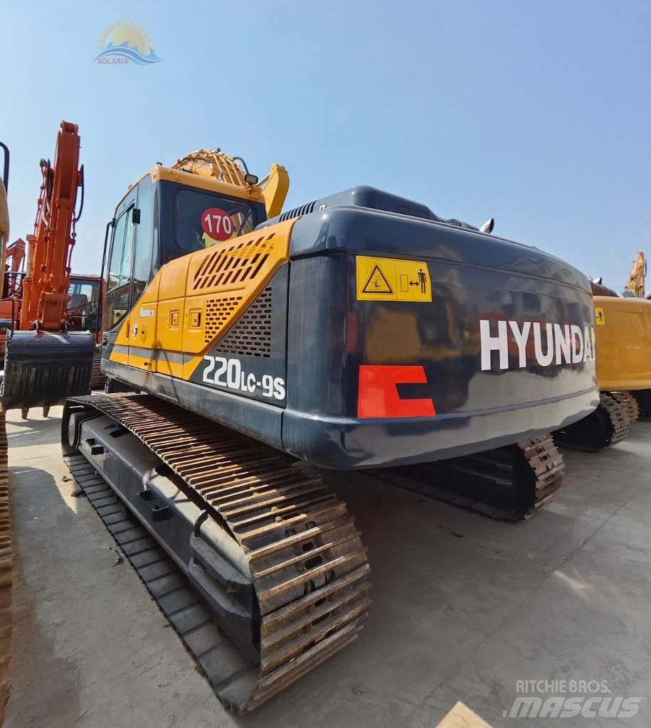 Hyundai R220LC-9S Pásové rýpadlá