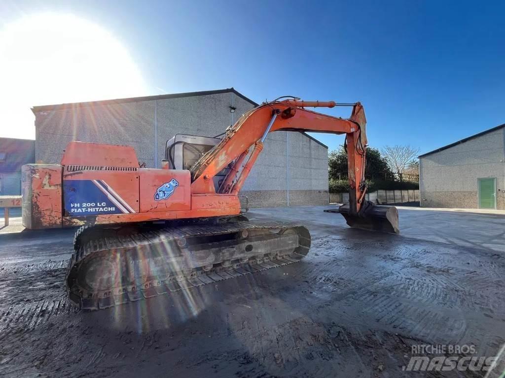 Fiat Hitachi LC200 Pásové rýpadlá