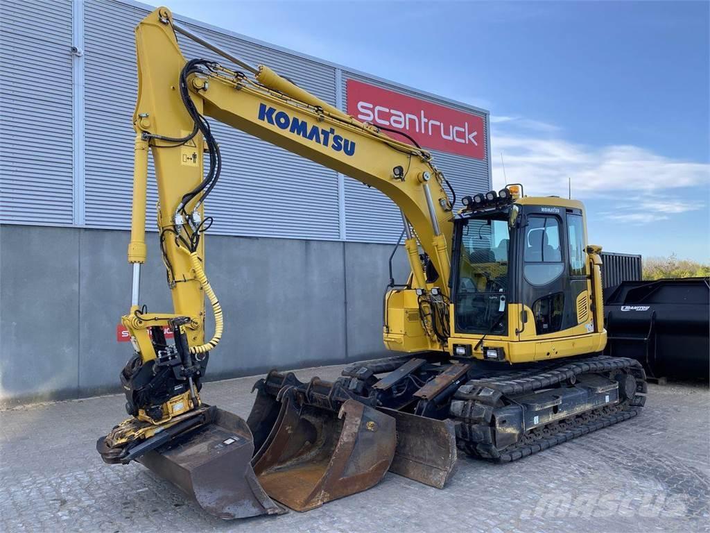 Komatsu PC138US-11 Pásové rýpadlá