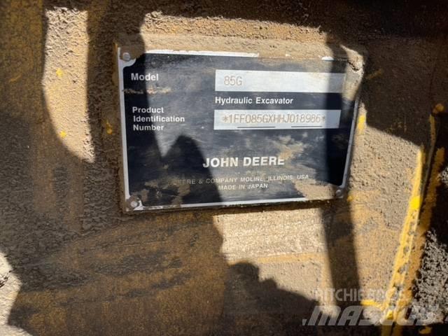 John Deere 85G Mini rýpadlá < 7t