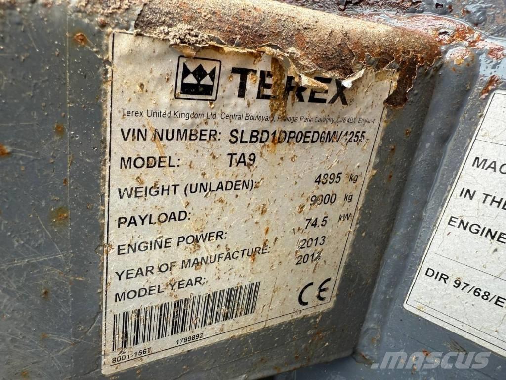 Terex TA9 Stavebné sklápače