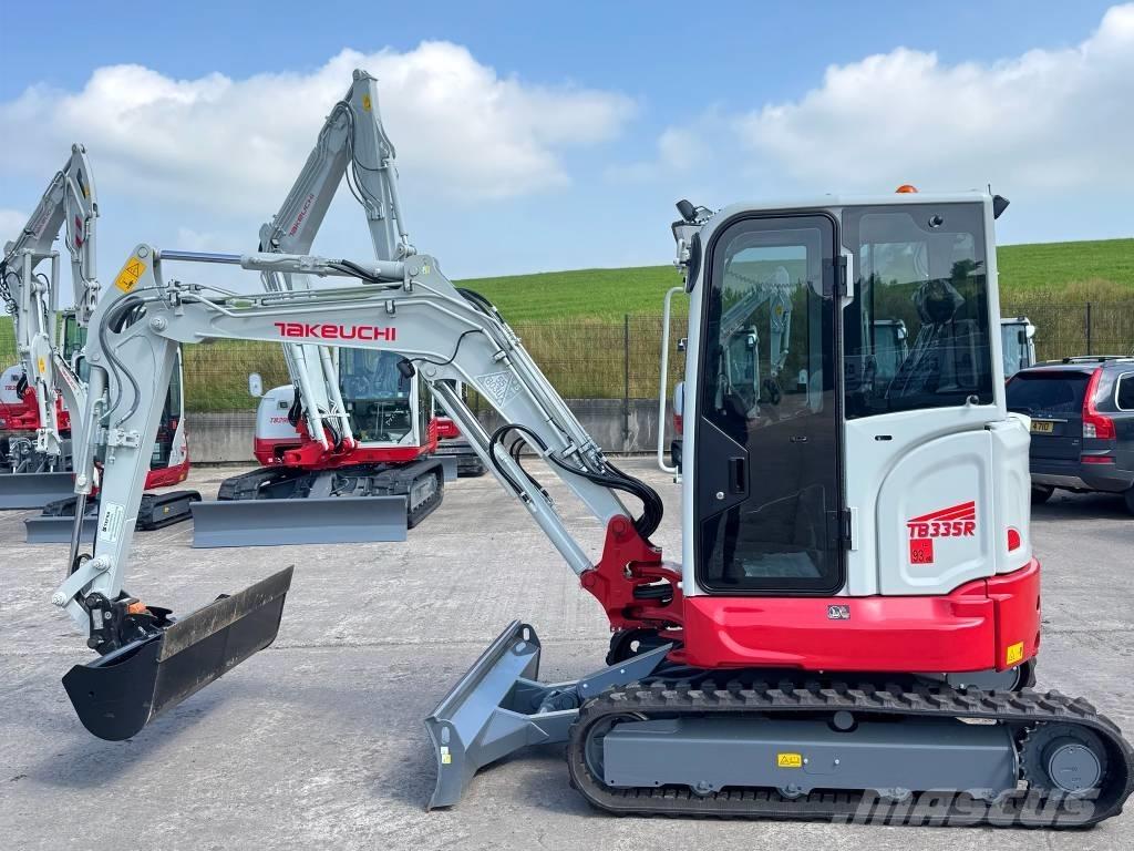 Takeuchi TB 335 R Mini rýpadlá < 7t
