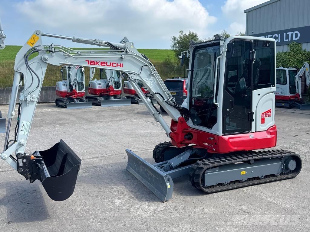 Takeuchi TB 335 R Mini rýpadlá < 7t