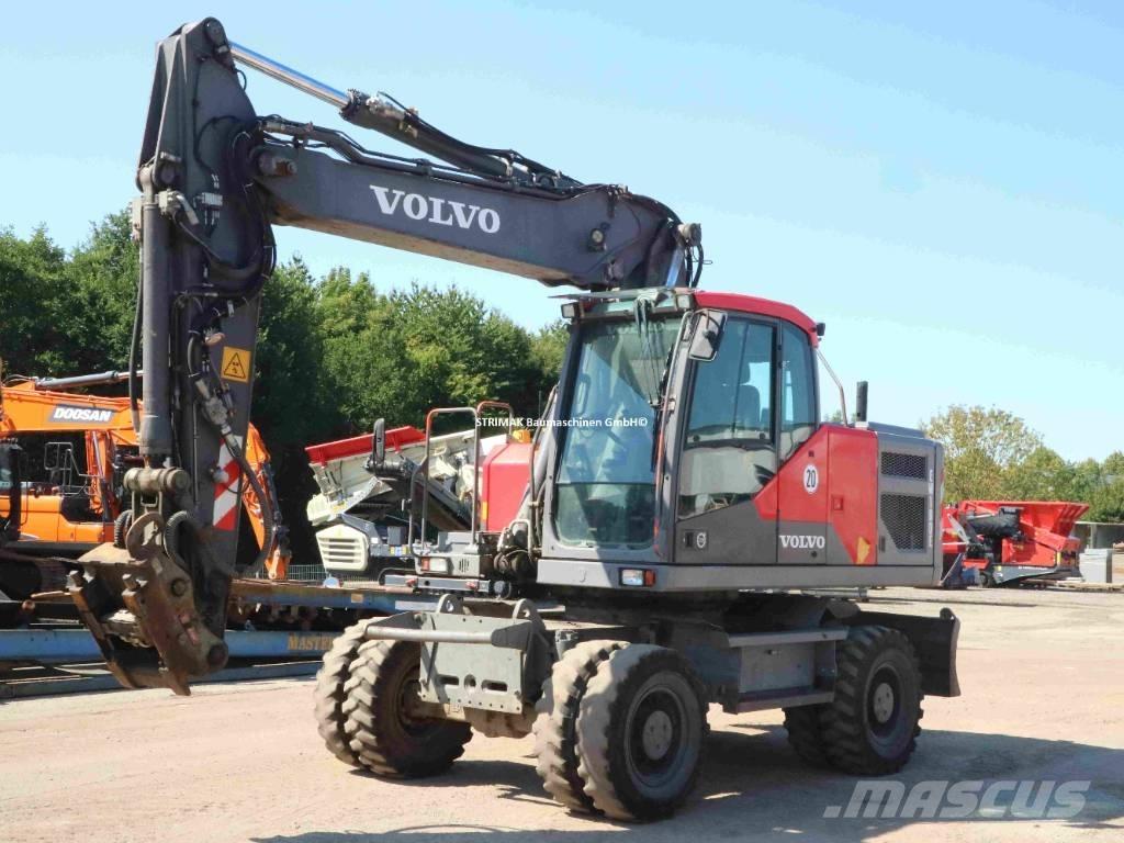 Volvo EW 180 E Kolesové rýpadlá