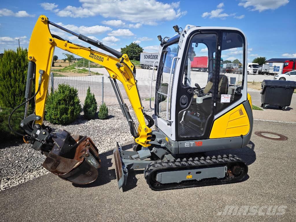 Wacker Neuson ET 18 Pásové rýpadlá