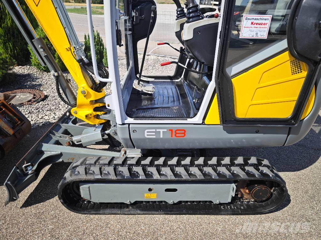 Wacker Neuson ET 18 Pásové rýpadlá