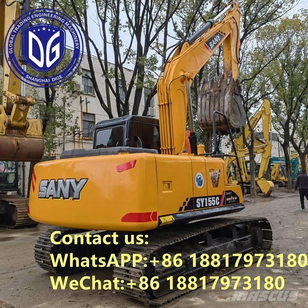 Sany SY155C Pásové rýpadlá