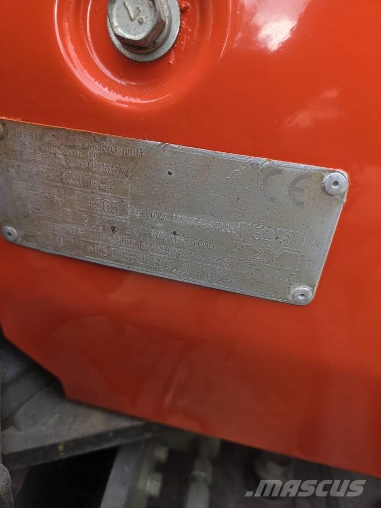 Kubota KX 016-4 Mini rýpadlá < 7t