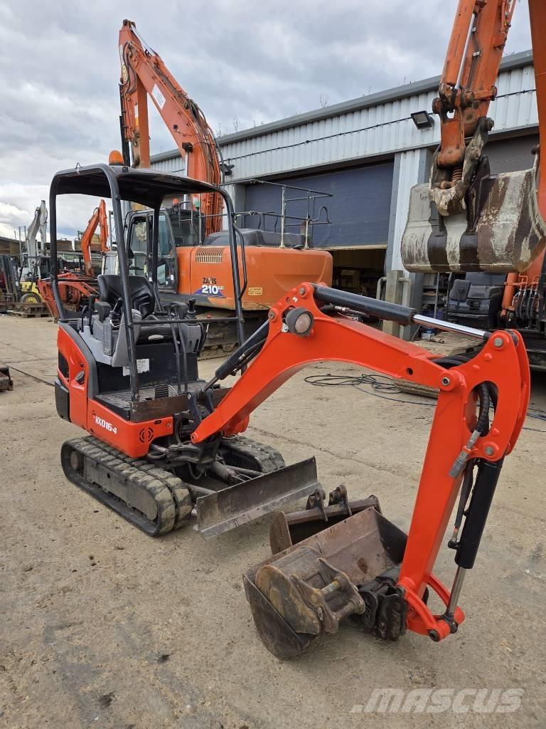Kubota KX 016-4 Mini rýpadlá < 7t