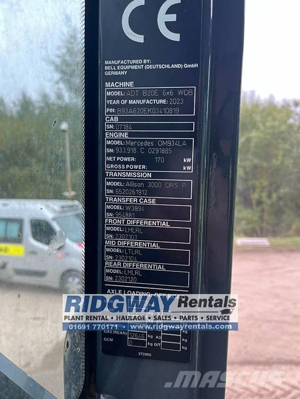 Bell B 20 Kĺbové nákladné autá