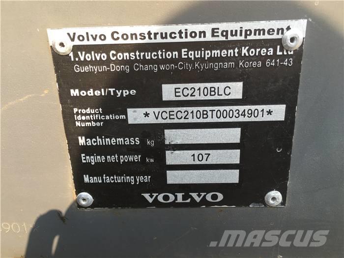 Volvo EC 210 B LC Pásové rýpadlá