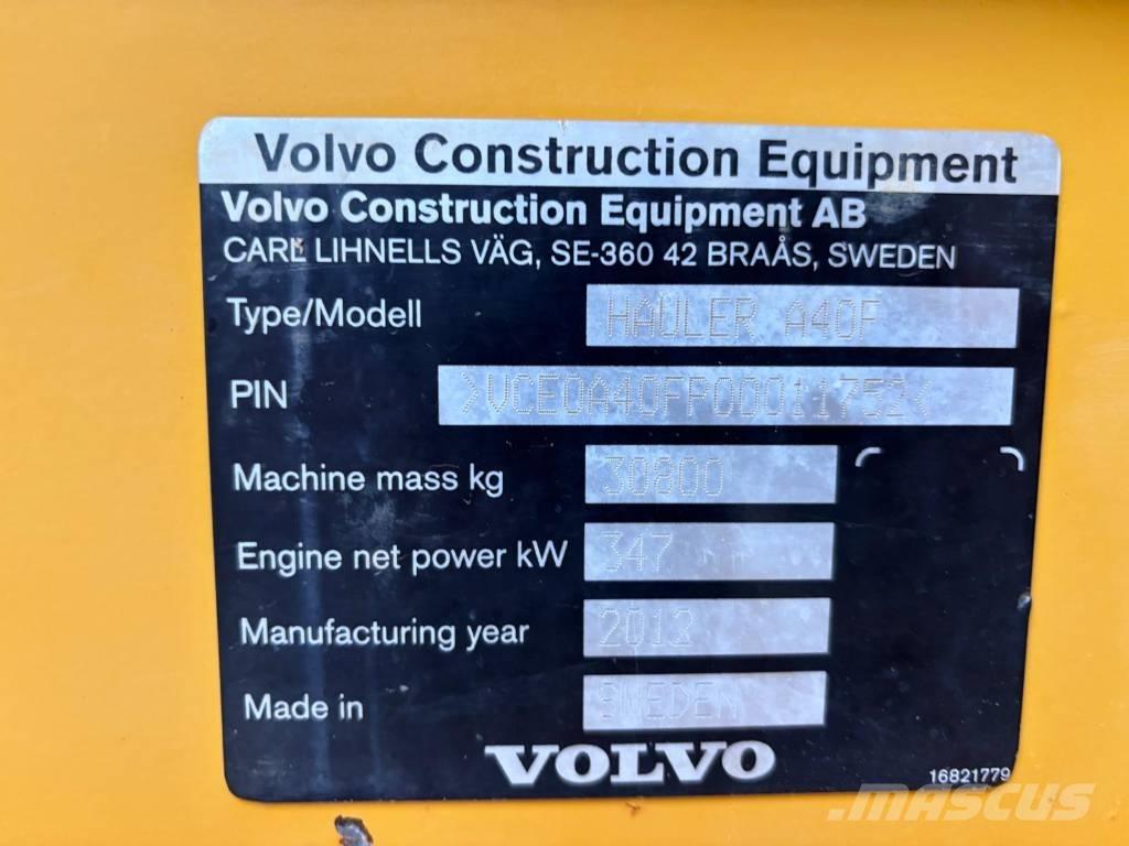 Volvo A 40 F Kĺbové nákladné autá